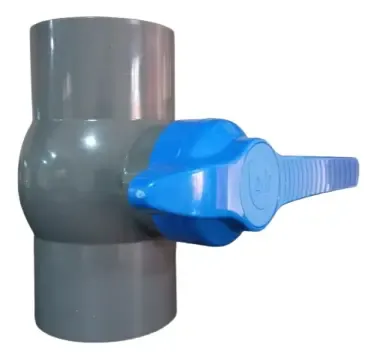 Válvula Bola Pvc Compacta Soldar 50mm - Pack 5 Unidades 3