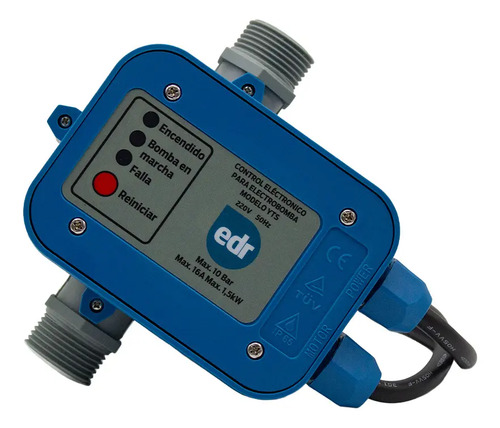 Controlador Electrónico Presión Para Bomba De Agua Hasta 2hp 1