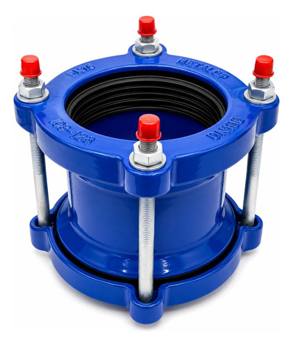 Union Universal Dn100 Multi - Rango 108-128 Para Unir Tubos 5