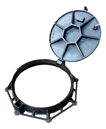 Tapa Alcantarillado Fierro Dúctil Clase D400 Nch 2080 3