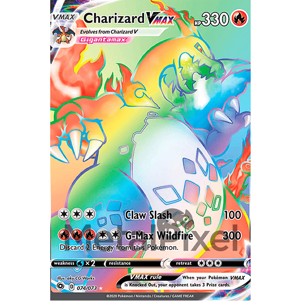 Pokémon: Charizard Vmax R 1