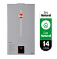Calefont 14 litros Gas natural Tiro natural Rheem - Miniatura 1