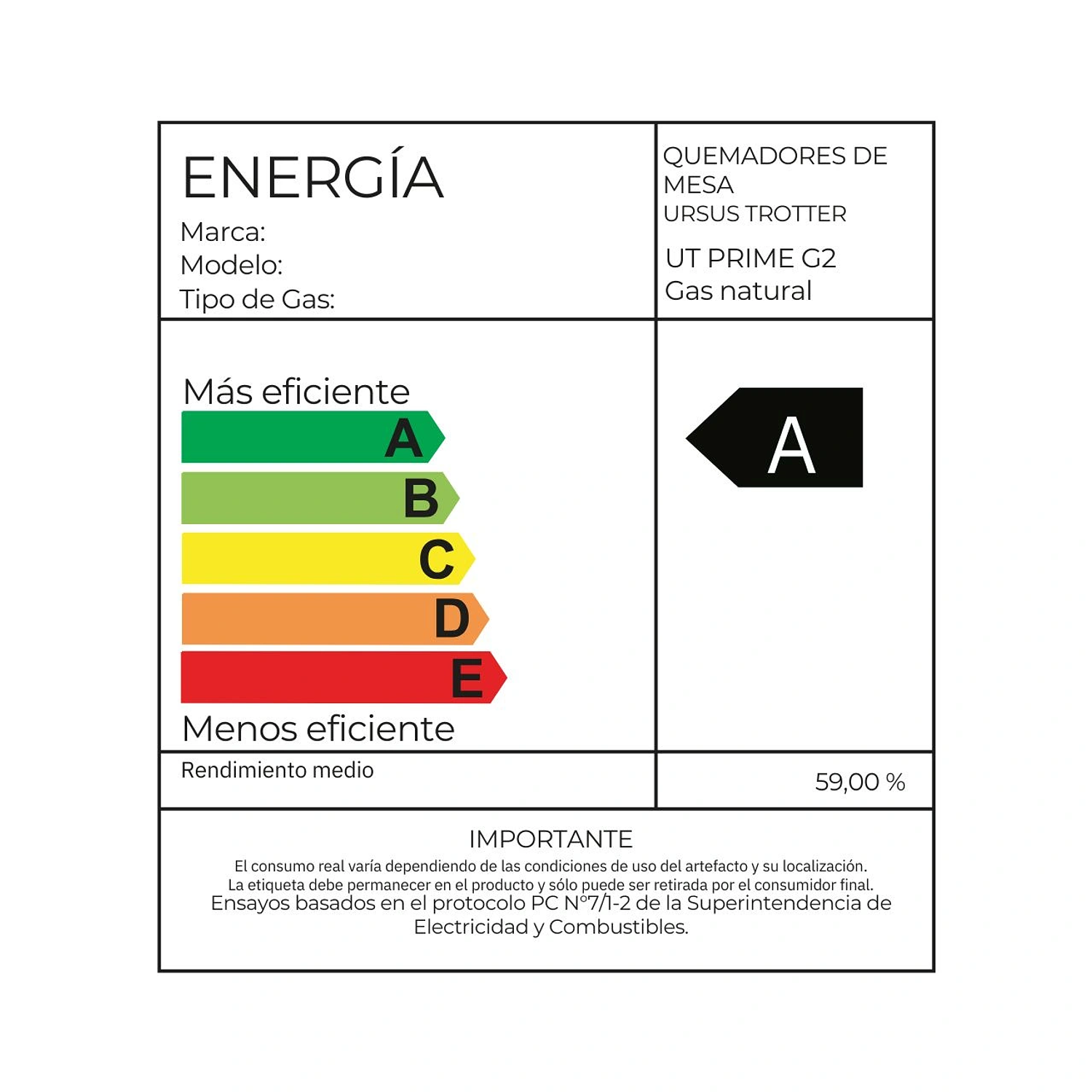 ENCIMERA UT PRIME G2 GN  2