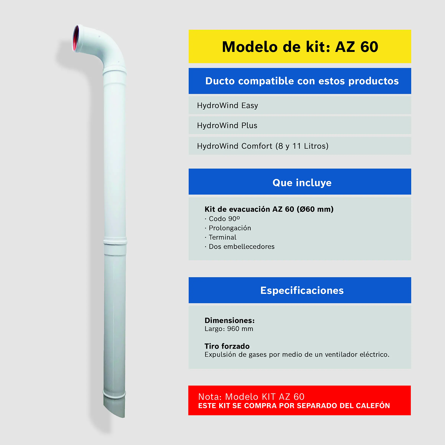 Kit de extracción AZ 60 mm 2