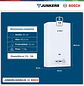 Calefón piezo 14 litros gas natural Therm 4100 - Miniatura 3