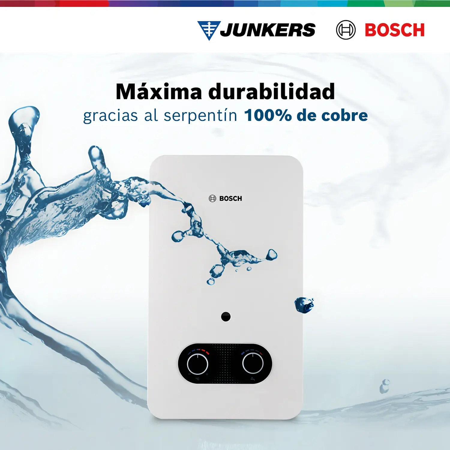 Calefón ionizado 7 litros gas natural Therm 1500  2