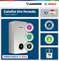 Calefón tiro forzado 18 litros gas natural Therm 5600 F - Miniatura 2