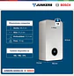 Calefón tiro forzado 18 litros gas natural Therm 5600 F - Miniatura 6
