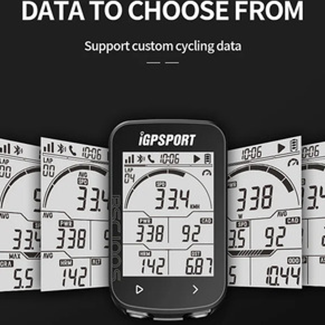 Ciclocomputador Igpsport Bsc100s Gps / Ant+ 4