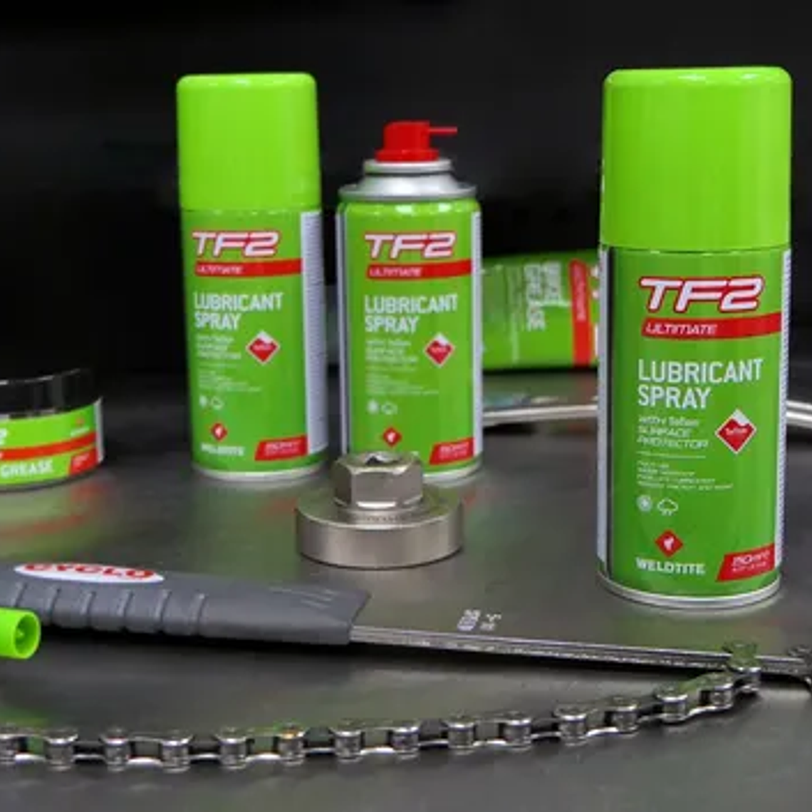 Aceite Lubricante TF2 Aerosol Weldtite Teflon 150ml 3