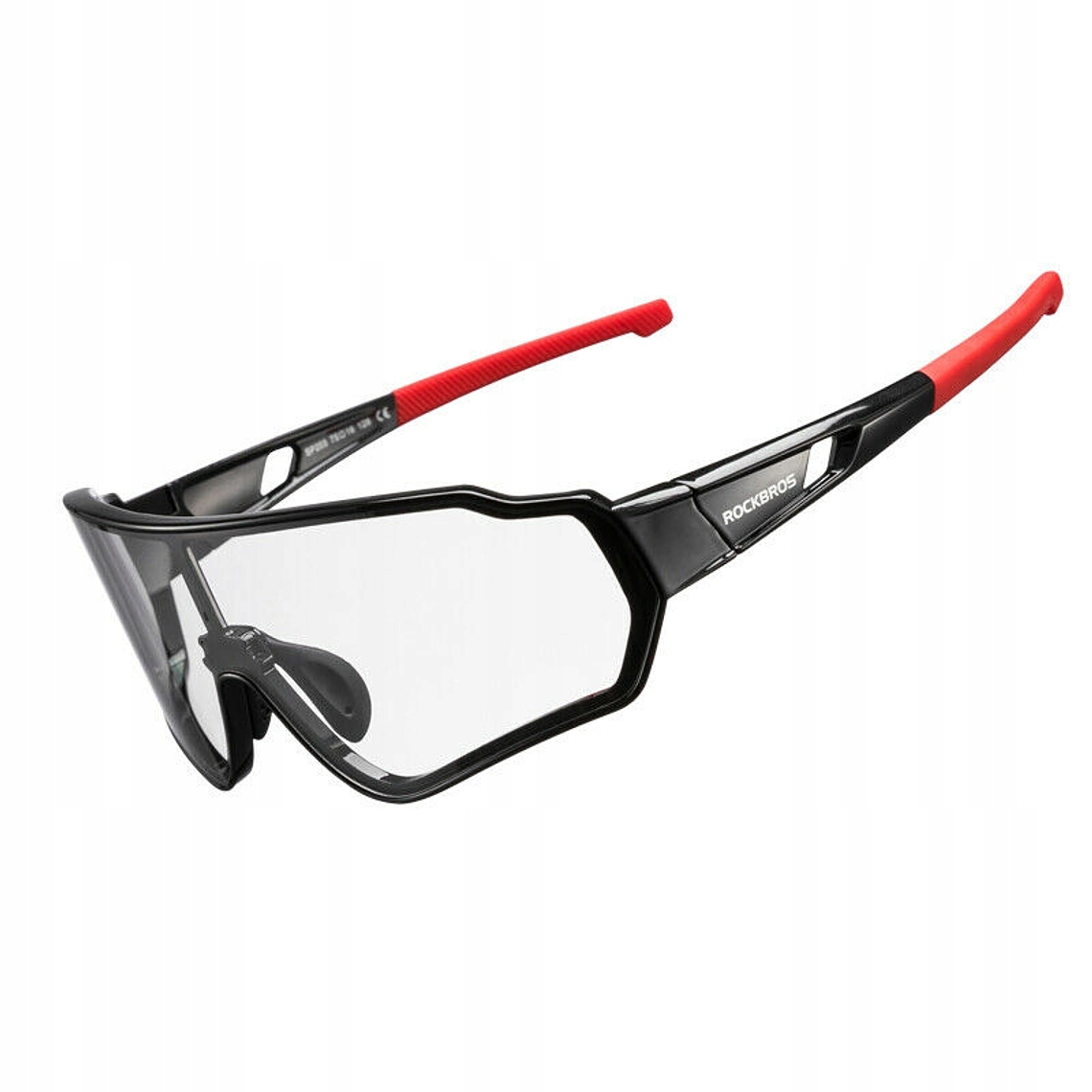 Gafas Fotocromáticas Rockbros Negro/Rojo 1