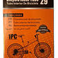 Camara Biciclera Aro 26 - 27.5 - 29 Unidad Valvula De Auto Aro 29 Schrader - Miniatura 3