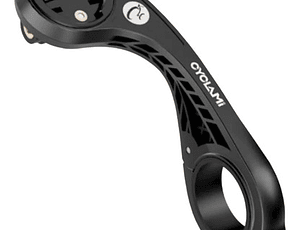 Soporte Extensor Cyclami S2 Para Ciclocomputador Gopro Y Luz Frontal Negro