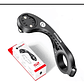 Soporte Extensor Cyclami S2 Para Ciclocomputador Gopro Y Luz Frontal Negro - Miniatura 2