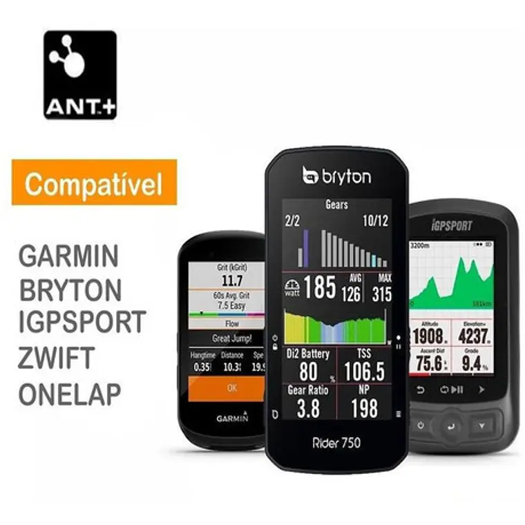 Sensor Cardiaco Torácico Magene H303 Bluetooth Ip67 1000h Negro Awesome Black 2