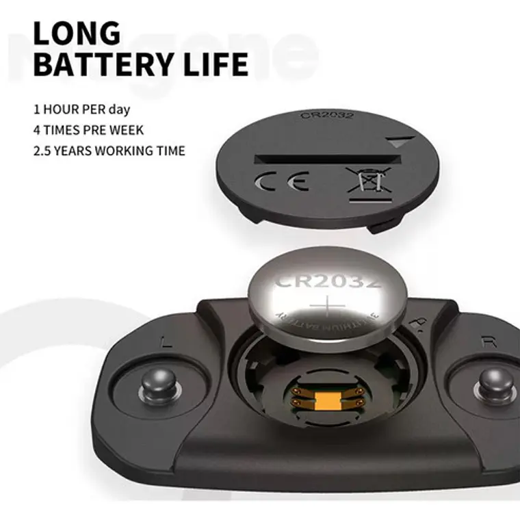 Sensor Cardiaco Torácico Magene H303 Bluetooth Ip67 1000h Negro Awesome Black 6