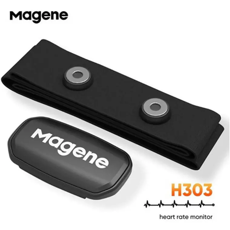 Sensor Cardiaco Torácico Magene H303 Bluetooth Ip67 1000h Negro Awesome Black 11