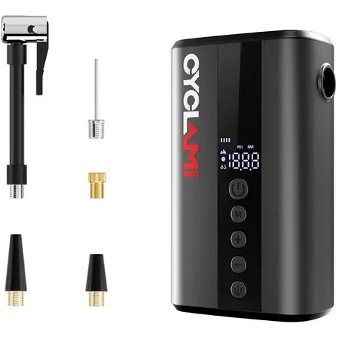 Inflador Bicicleta Recargable Usb Cyclami Z5l 130psi 2