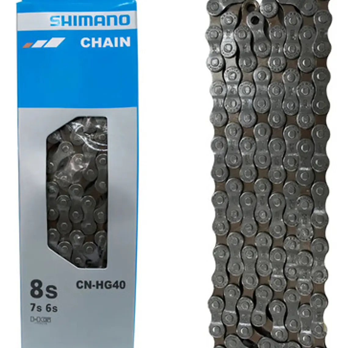 Cadena 116l 6 / 7 / 8 Velocidades Cn-hg40 Shimano Bicicleta 1