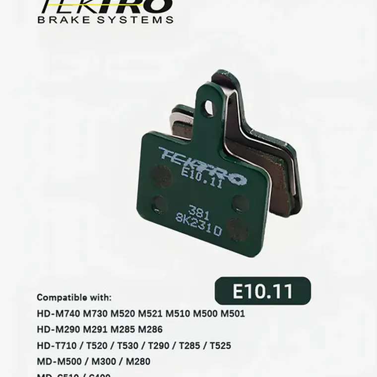 Pastillas Freno Compatibles Con Shimano Y Tektro B01s 6