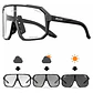 Gafas Scvcn Fotocromatico Marco Negro Plastico Negro - Miniatura 1