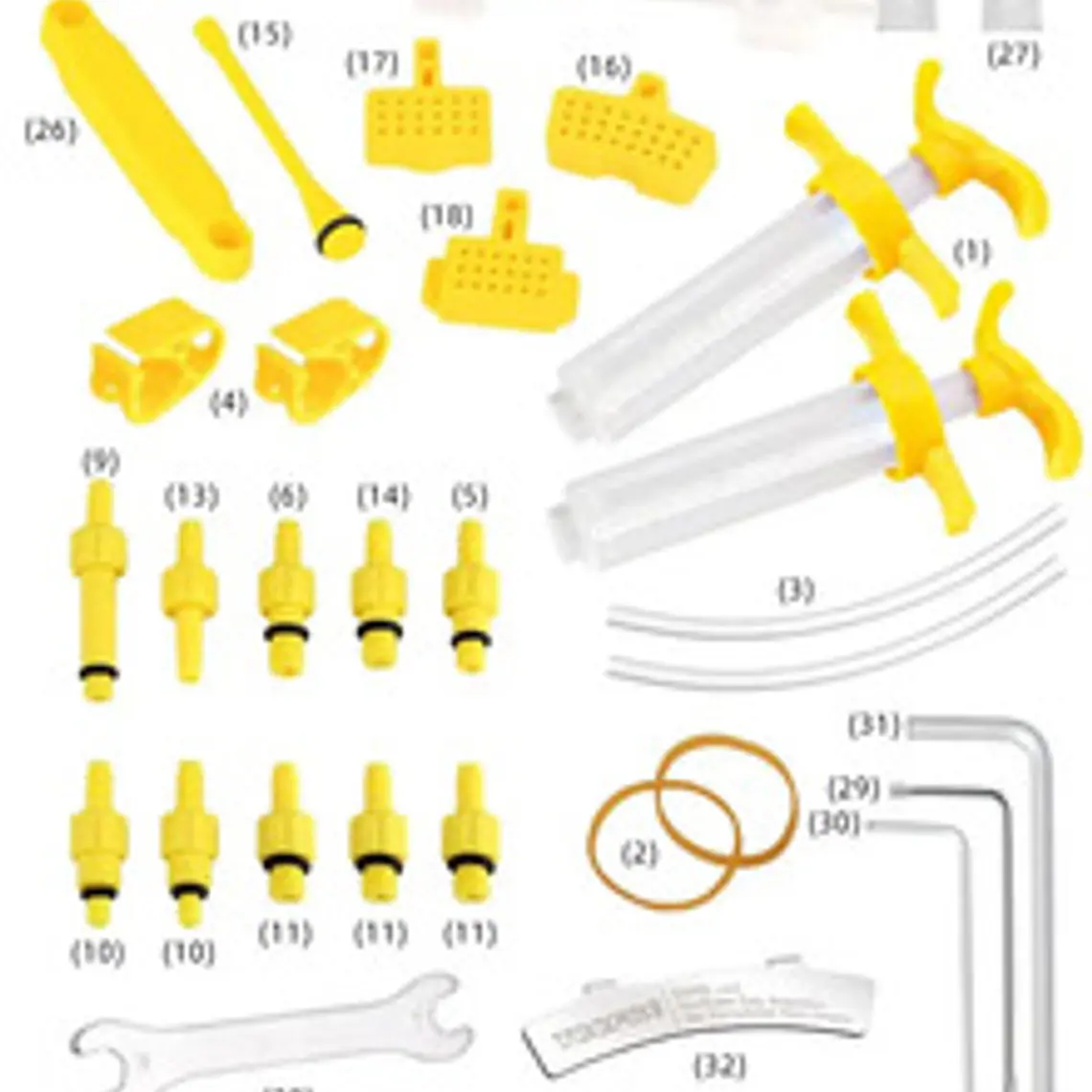 Kit Se Sangrado De Frenos Economico Nylon Toopre 3