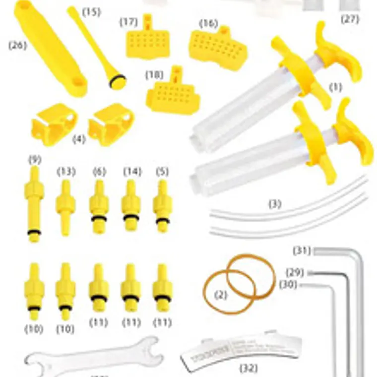 Kit Se Sangrado De Frenos Economico Nylon Toopre 3
