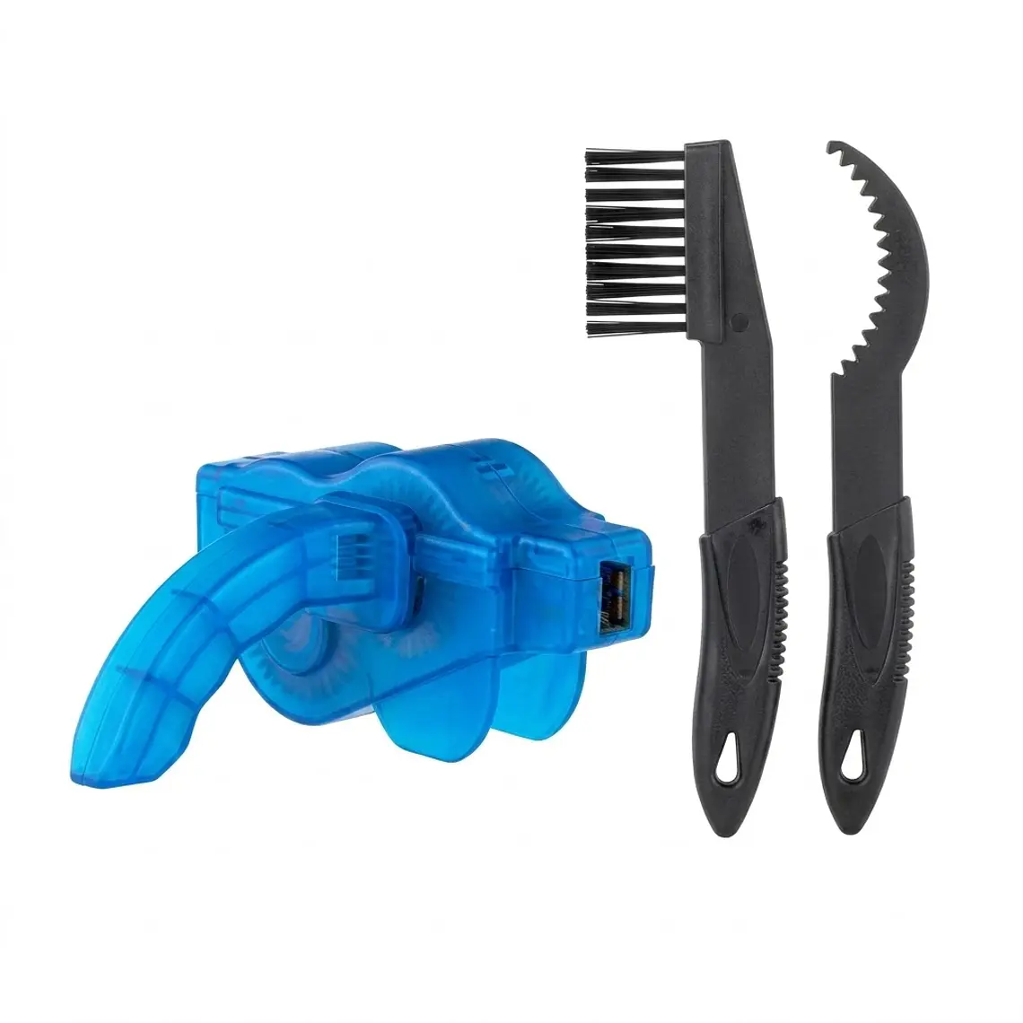 Kit Limpiador De Cadena Bicicleta + Cepillos Transmisión 1