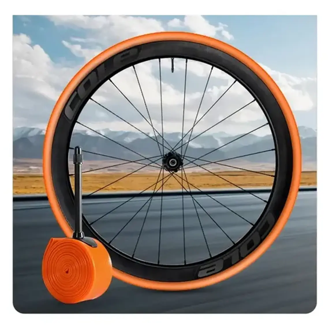 Cámara TPU ThinkRider 700x18-32 Válvula Presta 65mm Ultraligera 28g 4