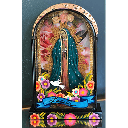 Virgen de Guadalupe Blue