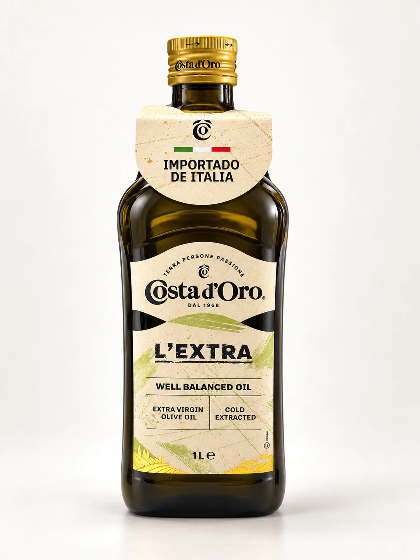 Aceite de Oliva Extra Virgen Costa de Oro 1 Litro  1