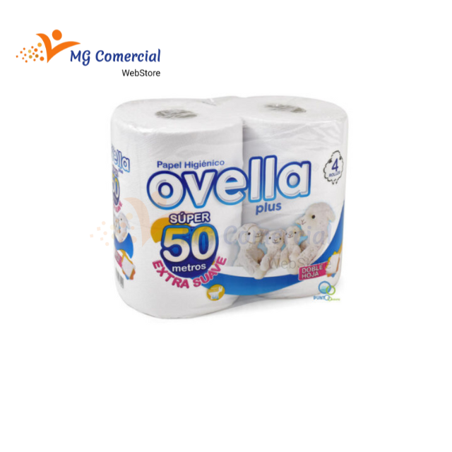Manga Papel Higienico Ovella 32 Rollos 50 Mtrs