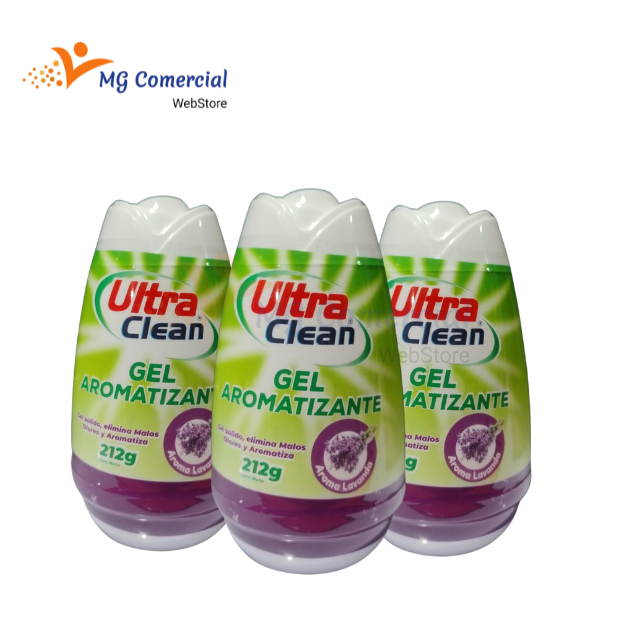 Aromatizante Ambientador Gel Aroma Lavanda 170g