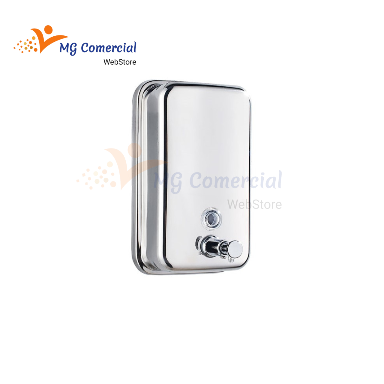DISPENSADOR METÁLICO PARA JABON 800 ML