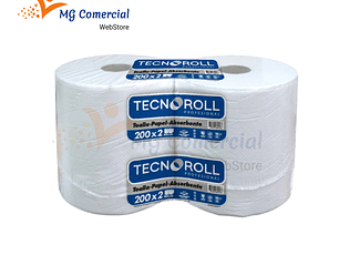 TOALLA DE PAPEL TECNOROLL HOJA SIMPLE 2X200