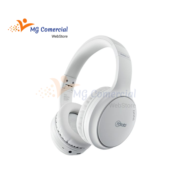 Audifono Anc + Enc Bluetooth Type C Active Free Noise Blanco MLAB
