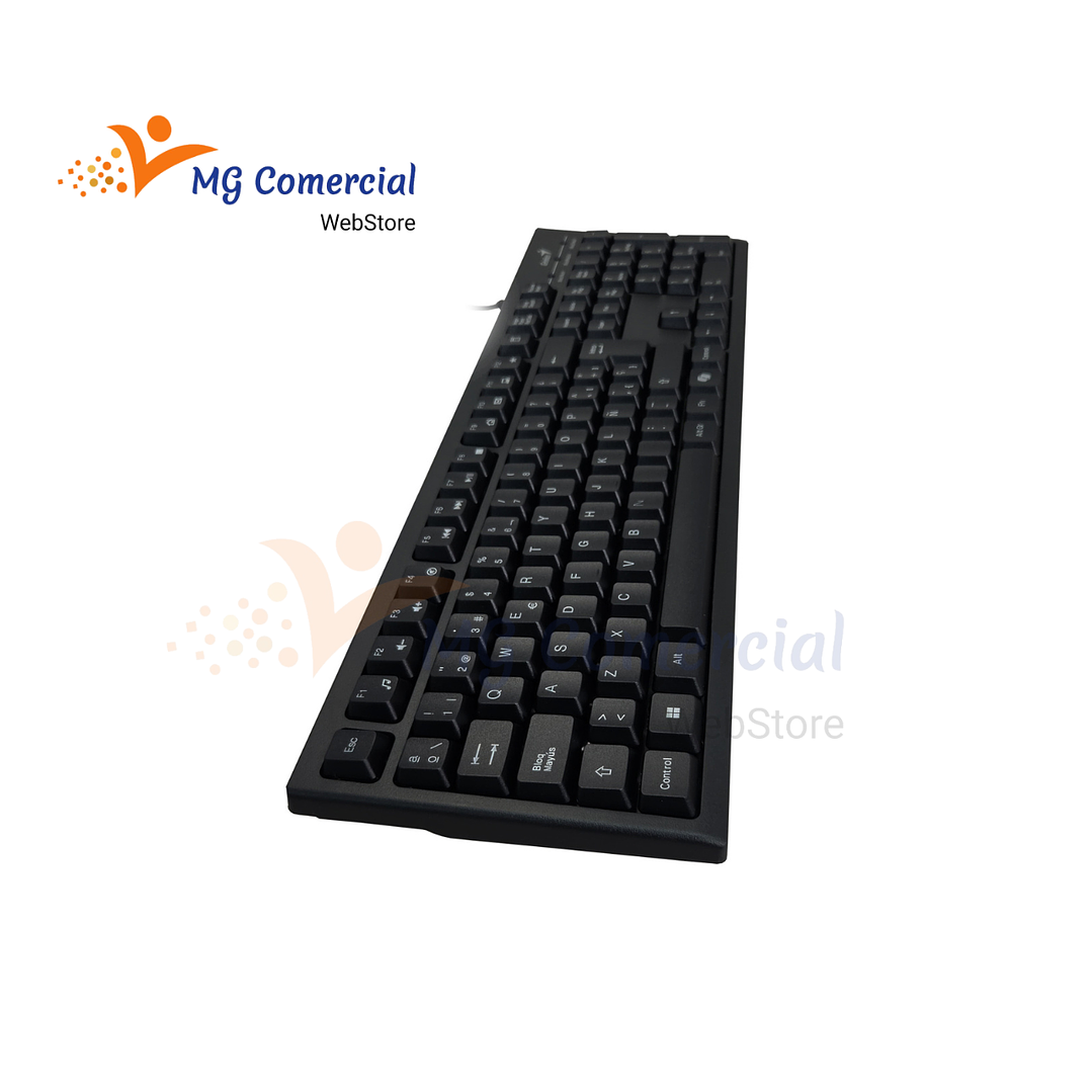 KIT TECLADO & MOUSE INÁLAMBRICO COPILOT USB BLACK 4