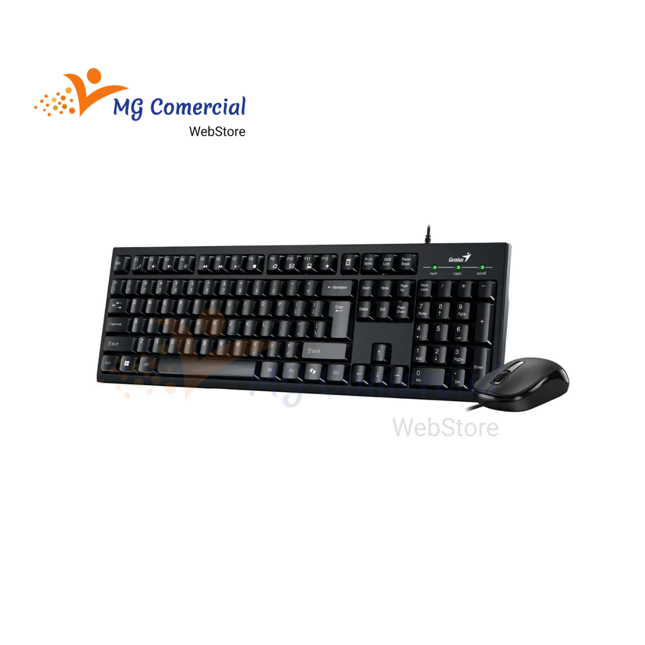 KIT TECLADO & MOUSE COPILOTS USB BLACK