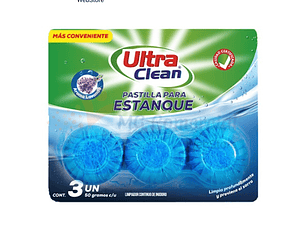 PASTILLA DE ESTANQUE 3 UNIDADES