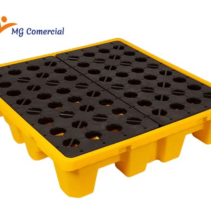 PALLET ANTIDERRAME 4 TAMBORES 1