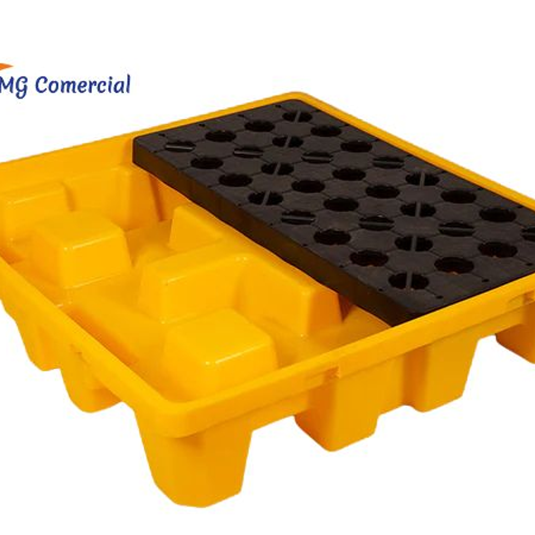 PALLET ANTIDERRAME 4 TAMBORES 2