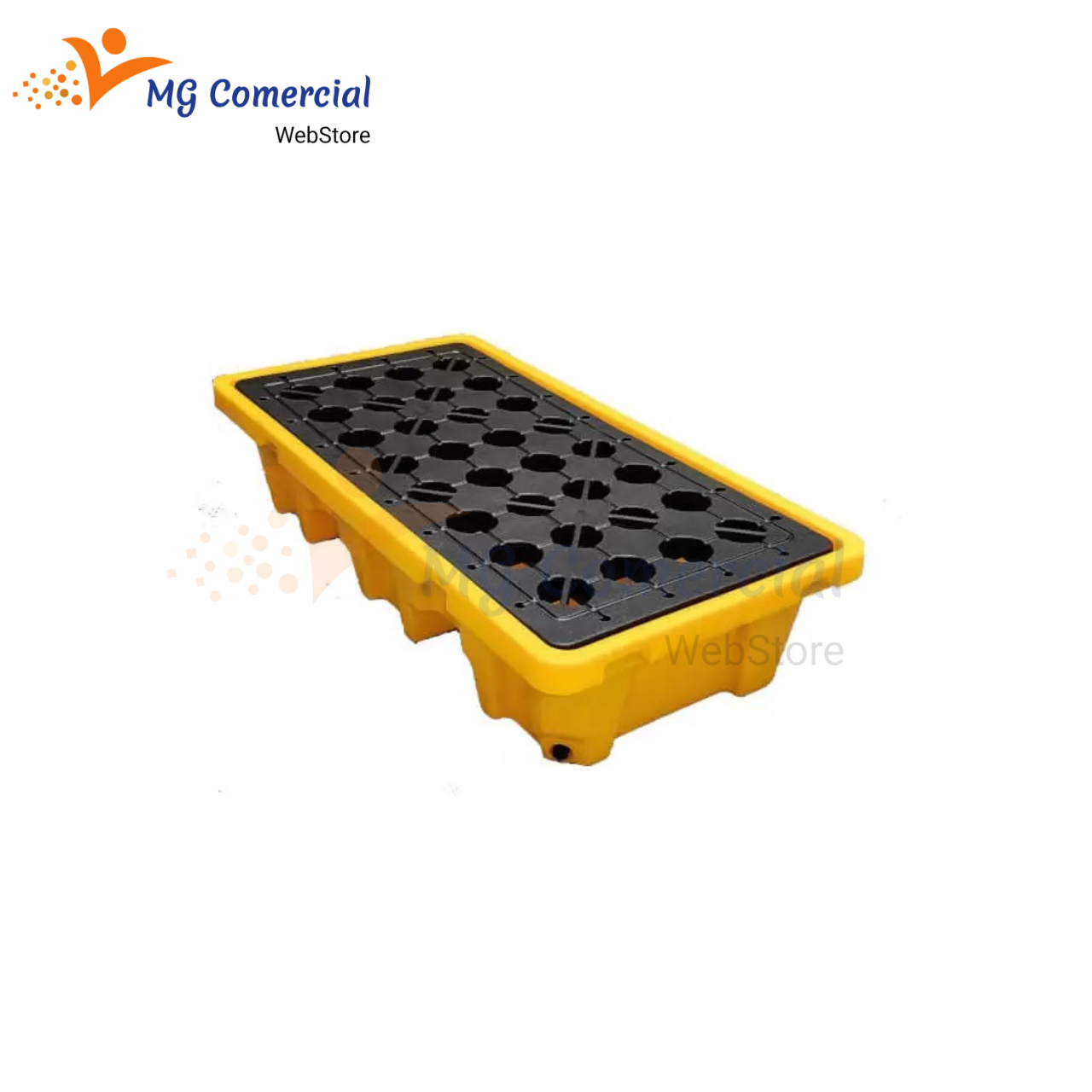 Pallet Antiderrame 2 Tambores Capacidad 120 litros