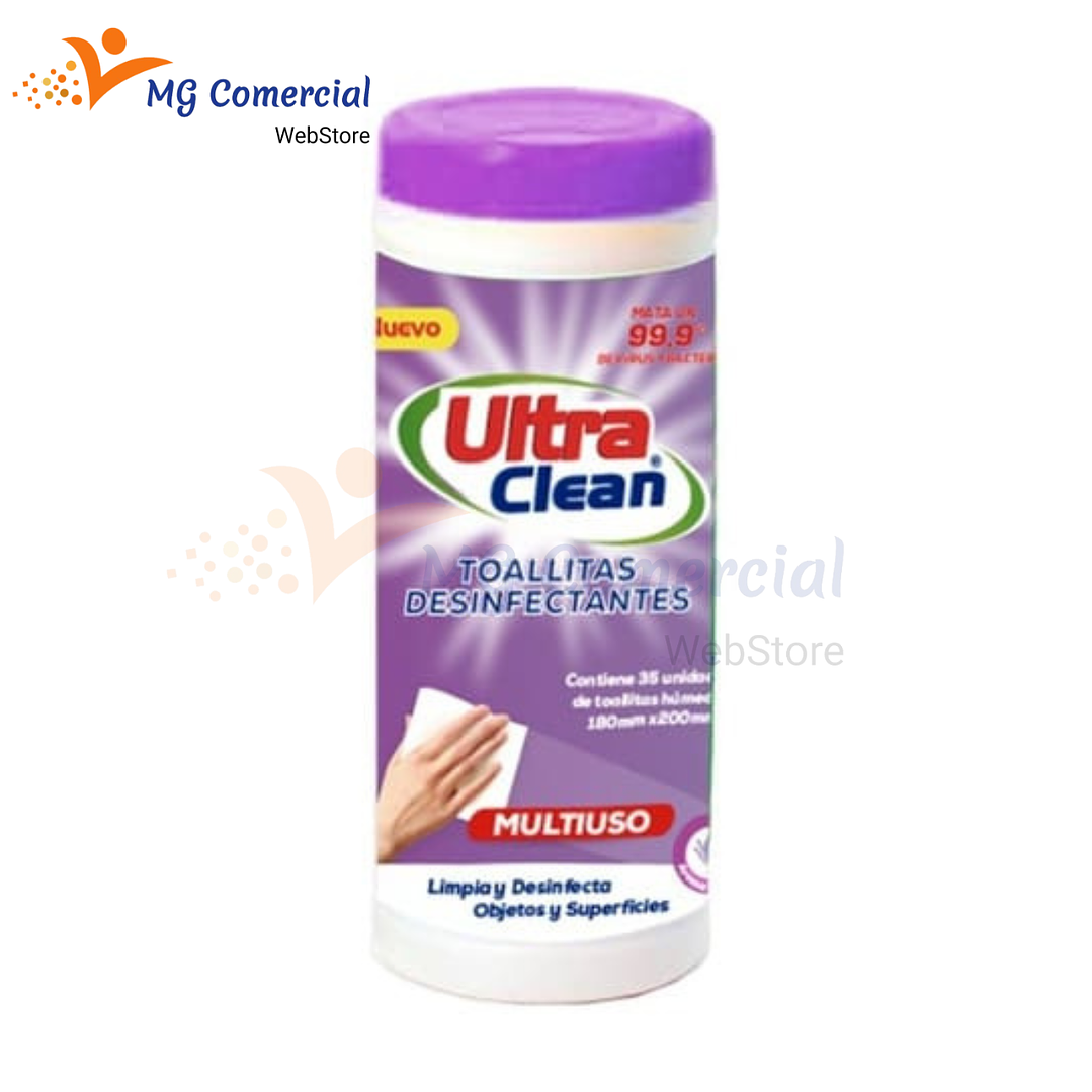 TOALLITAS HUMEDAS DESIFECTANTE AROMA LAVANDA 1