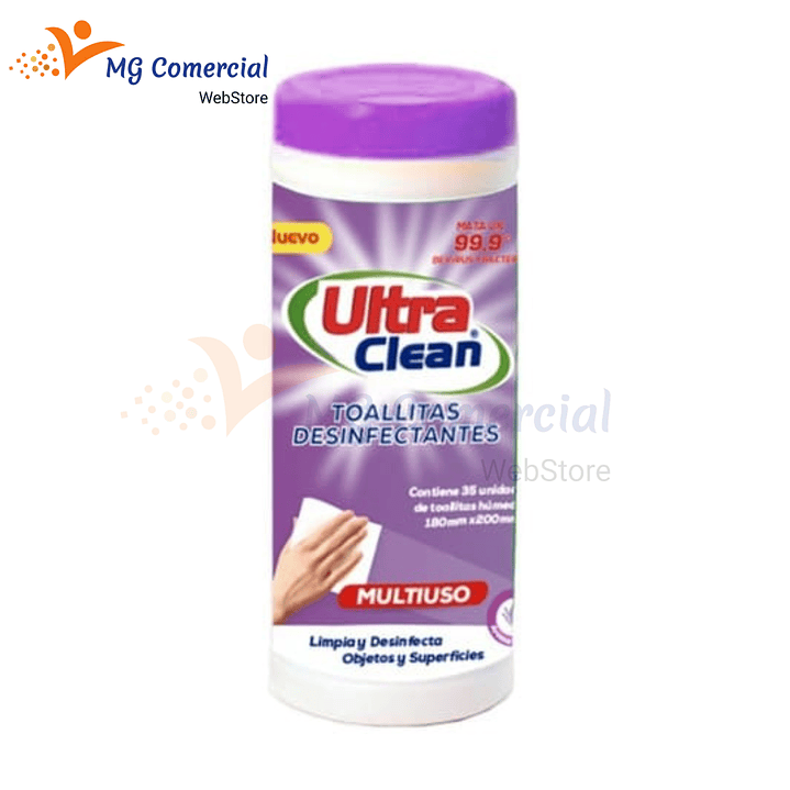 TOALLITAS HUMEDAS DESIFECTANTE AROMA LAVANDA 1