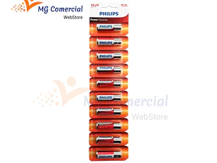 PHILIPS PILA ALKALINE AA 10pcs