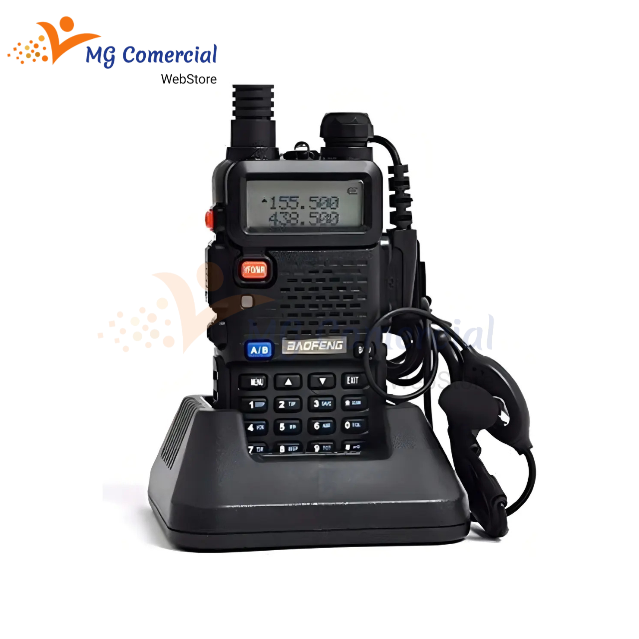 BAOFENG INTERCOM. LCD UV-5R 136-174/400-520MHZ