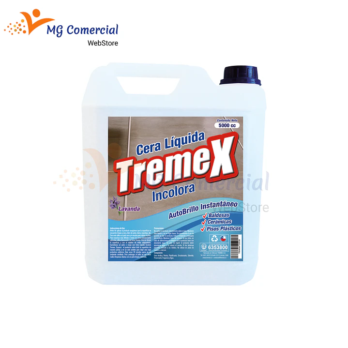 CERA LIQUIDA AUTOBRILLO INCOLORA TREMEX 1