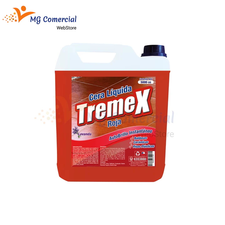 CERA LIQUIDA AUTOBRILLO ROJA 5 LITROS 1