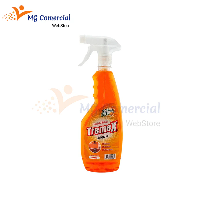 LIMPIADOR ANTIGRASA TREMEX AROMA NARANJA GATILLO  1