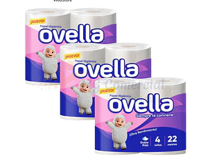 PAPEL HIGIENICO HOGAR X 3